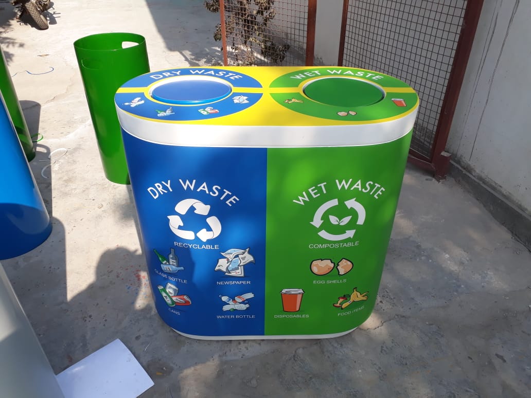FRP 2in1 Swing Bin