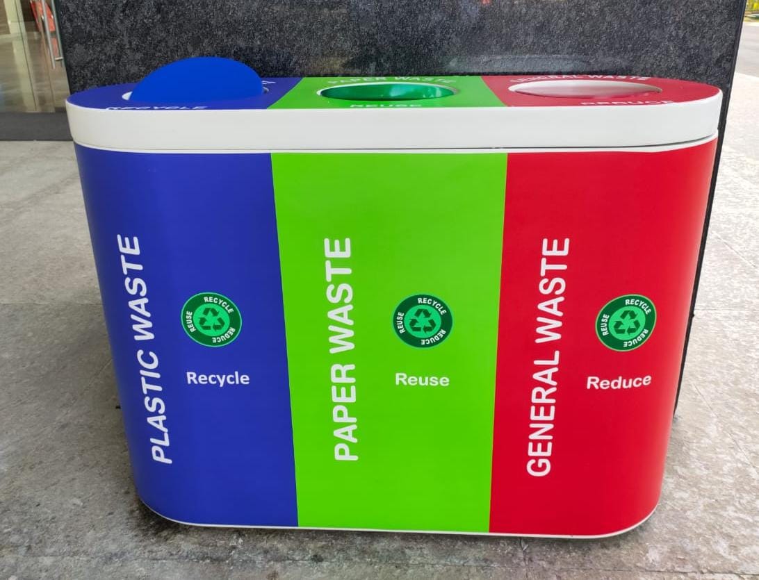FRP 3in1 Swing Bin
