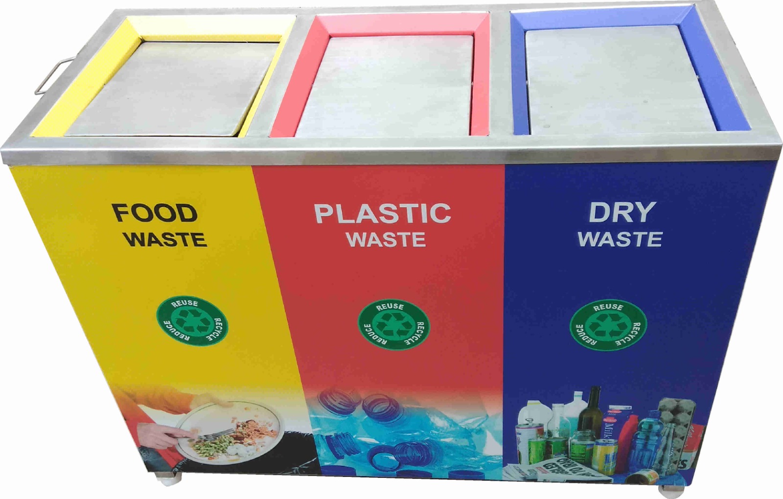 Stainless Steel Push Bin