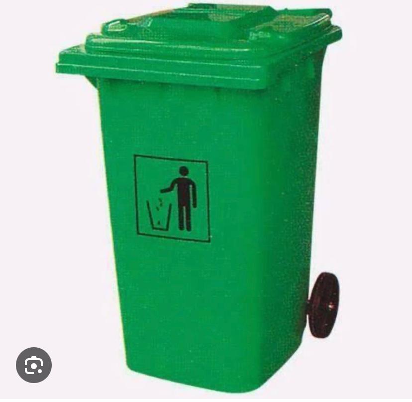 Garbage Bin With lid & Wheel