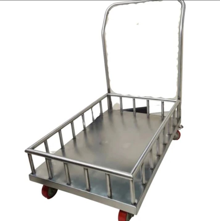 Stainless Steel Trolley With Grill